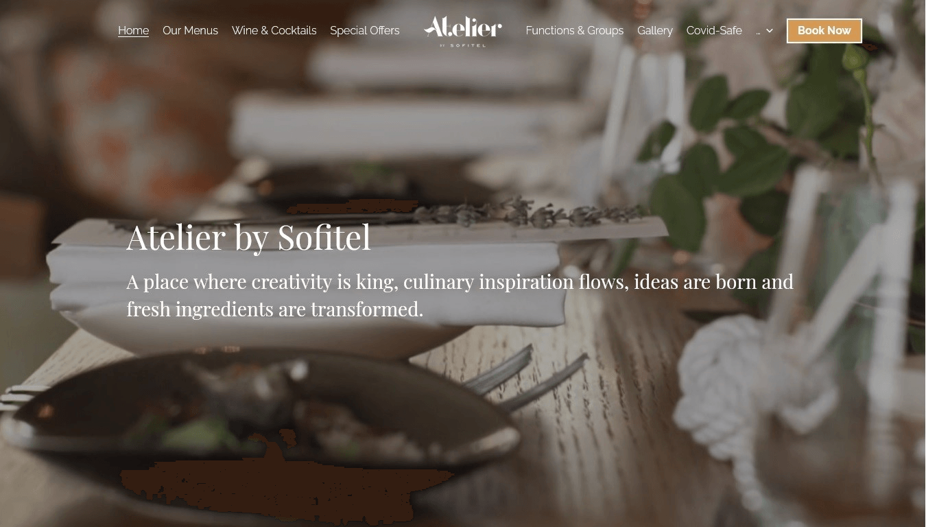 Atelier餐廳網站 Atelier餐廳網站